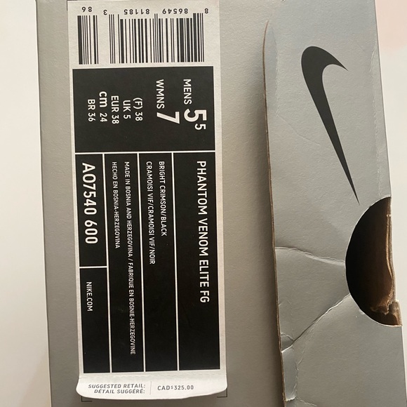 Nike Phantom Venom Elite Game Over FG Sz 7 AO7540 - Picture 7 of 8